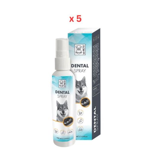 M-Pets Dental Spray 118ml (Pack of 5)