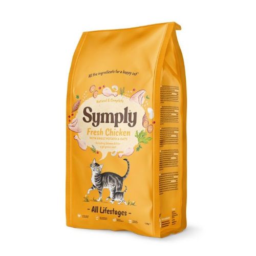 Symply Cat Dry Food with Chicken - All Life Stages - 1.5Kg
