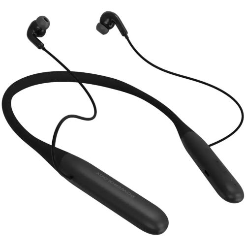 Powerology Toneflex, ENC Wireless Neckband- Black 