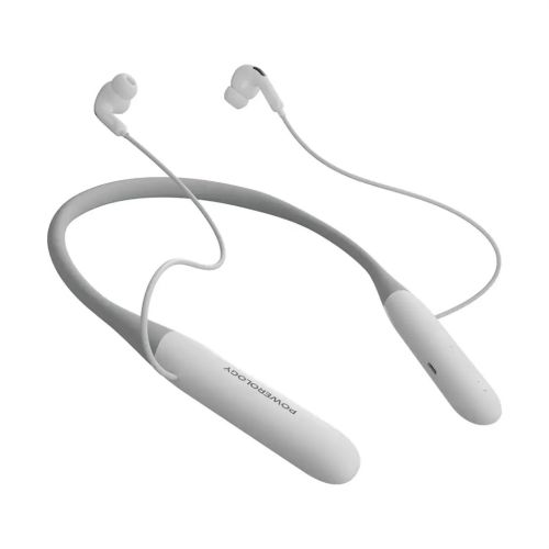 Powerology Toneflex, ENC Wireless Neckband- White