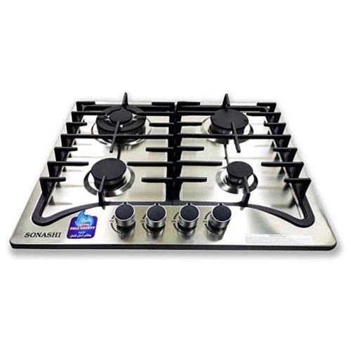 Sonashi Gas Hob With Front Control Panel - SGH-401FFD