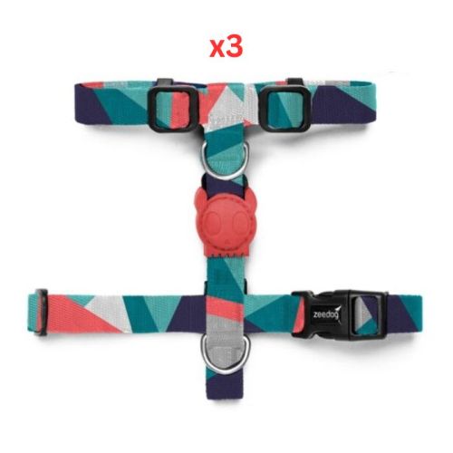 Zee Dog Ella H-Harness Small (Pack Of 3)