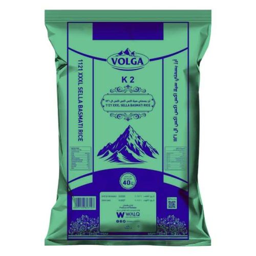 Volga K2 1121 XXXL Pak Sella Basmati Rice 40Kg (Dubai Delivery Only)