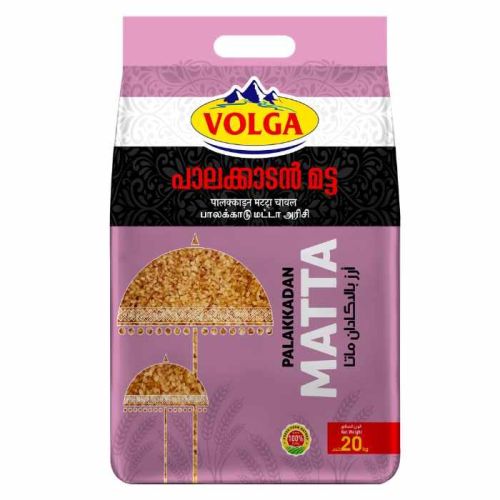 Volga Palakkadan Matta Rice 18Kg (Dubai Delivery Only)