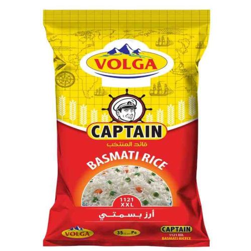 Volga Captain Basmati 1121 XXL Rice 35Kg (Dubai Delivery Only)