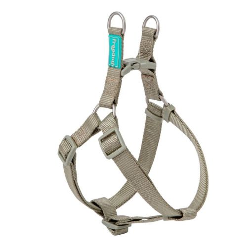 Freedog Basic Nylon A-Type Harness for Dogs Sage Green - Extra Large