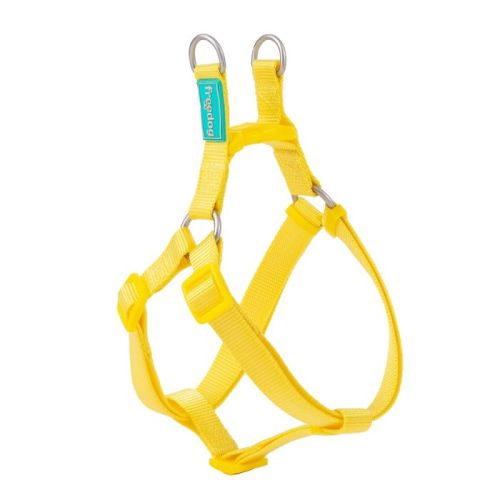 Freedog Basic Nylon A-Type Harness for Dogs Yellow - Extra Large