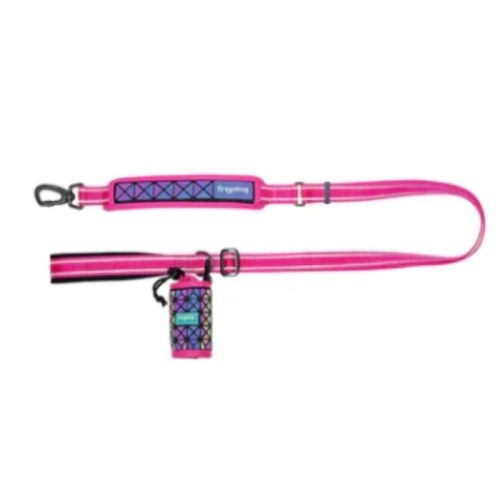 Freedog Boreal Reflective Leash For Dogs - Fuchsia-Pink - Medium