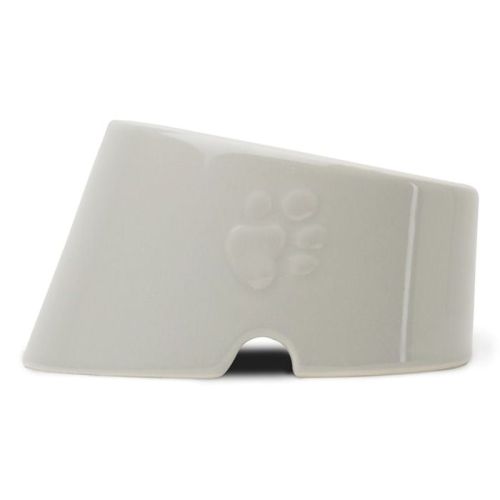 Scruffs Icon Flat Faced Dog Bowl 18cm - Light Grey