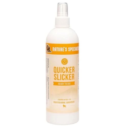 Natures Specialties Quicker Slicker Ready-To-Use Detangling And Conditioning Spray For Dogs And Cats - 473ml 