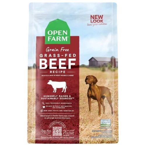 Open Farm Grain Free Grass-Fed Beef Dry Dog Food 1.81Kg