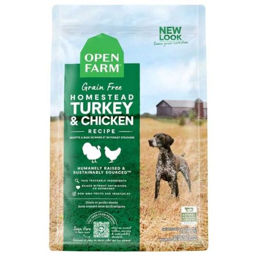 Open Farm Grain Free Homestead Turkey & Chicken Dry Dog Food 1.81Kg