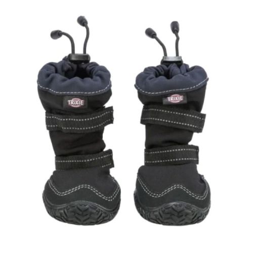 Trixie 2Pcs Active Long Paw Protection Walker For Dogs Black - S-M