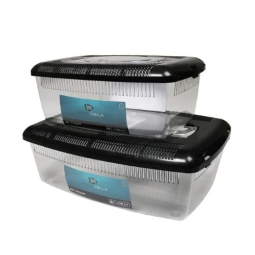 Aqua D'Ella Pet Keeper Low Rim Box Black 48X31X18CM