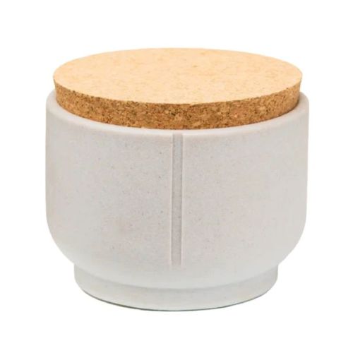 Pino Sand-Made Treat Jar Dolphin Grey 10.5X12.5cm