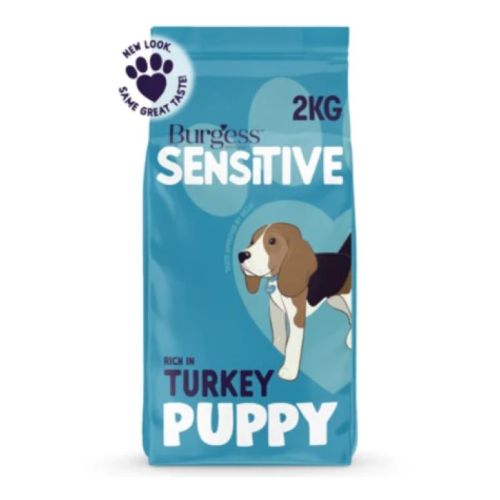 Burgess Sensitive Dry Puppy Food 2Kg