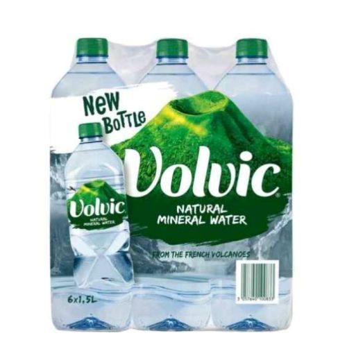 Volvic Natural Mineral Water 1.5L (Pack of 6) Dubai Delivery Only