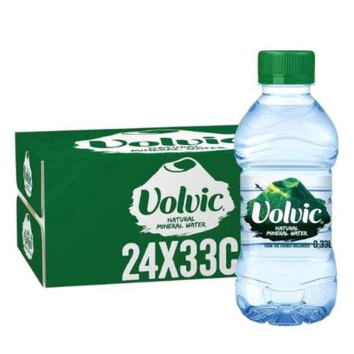 Volvic Natural Spring Water 24 Bottles X 330Ml (10 Boxes) 
