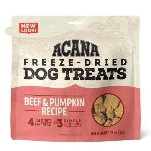 Acana Beef & Pumpkin Freeze Dried Dog Treats 92G
