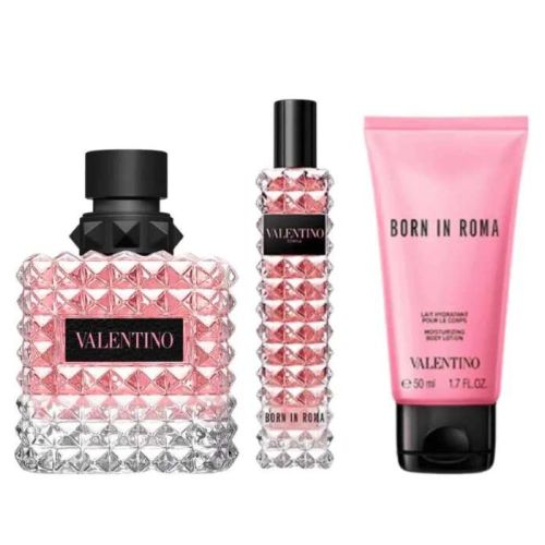 Valentino Donna Born In Roma Eau De Parfum 100Ml Gift Set (W)