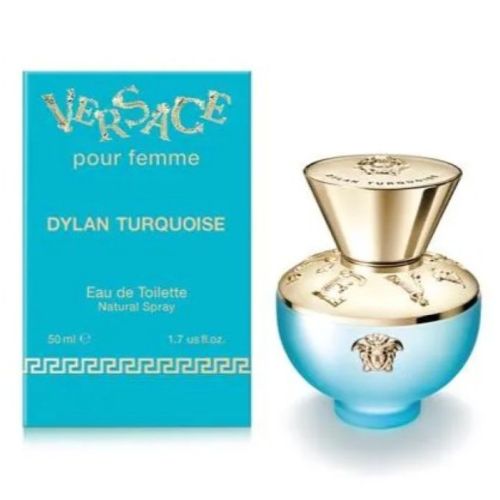 Versace Pour Femme Dylan Turquoise Eau De Toilette 50Ml (W)