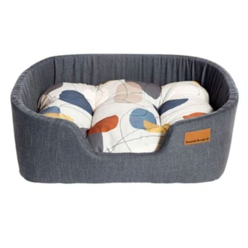 Danish Design Colour Block Lux Slumber Bed - Steel 81X55X27cm