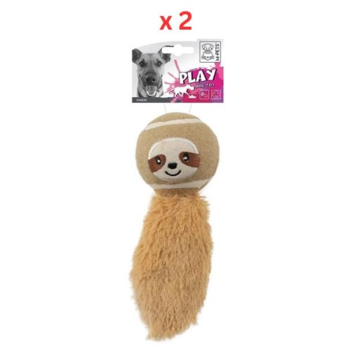 M-Pets Charles Dog Toy Pack Of 2