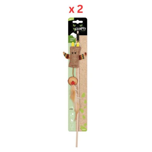M-Pets Charmy Bunny Catnip Cat Toy  Pack Of 2