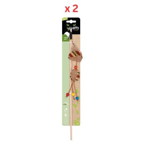 M-Pets Charmy Cone Catnip Cat Toy Pack Of 2