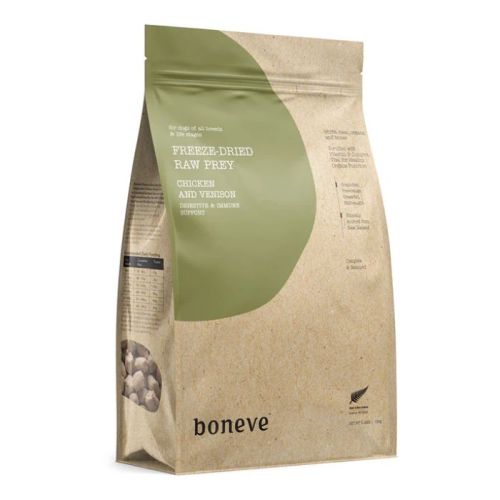 Boneve Freeze-Dried Raw Chicken & Venison Dry Dog Food 100G