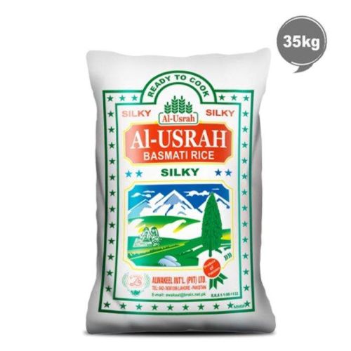 Al Usrah Silki Pakistan Basmati Rice 35Kg (Dubai Delivery Only)