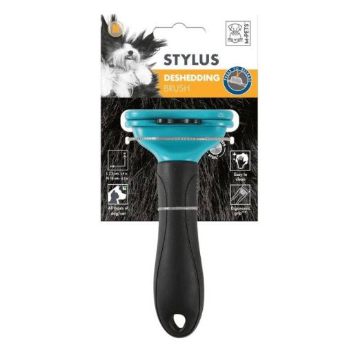 M-Pets Stylus Deshedding Brush Medium 