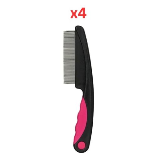 Trixie Flea and Dust Comb For Dogs & Cats 15cm (Pack Of 4)