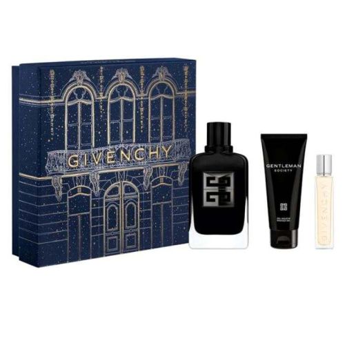 Givenchy Gentleman Society 3Pcs (M) Edp 100Ml + 75Ml Sg + 12.5Ml Spray Set
