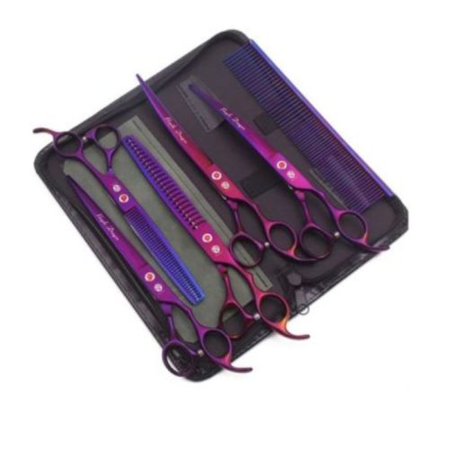 Purple Dragon Professional Pet Grooming Scissors For Cat & Dog