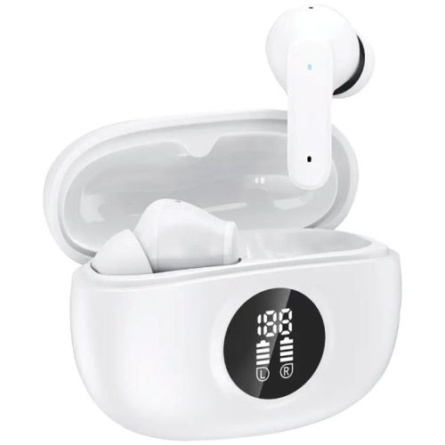 Green Lion Orlando True Wireless Earbuds, White