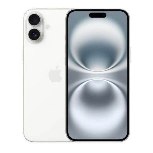 Apple iPhone 16 (UAE), 128GB, 8GB, White, One Esim & One Physical Sim (Apple Warranty)
