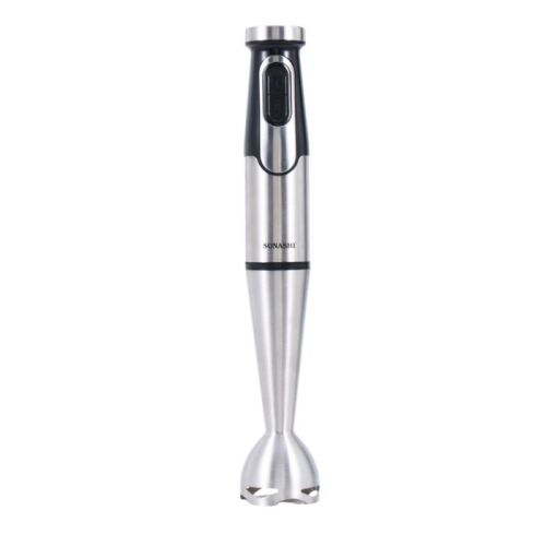 Sonashi 1000W Hand Blender With Stainless Steel Shaft Black-Silver - SHB-192