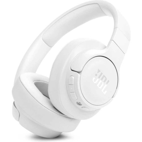 JBL Tune 770NC Adaptive Noise Cancelling Wireless Over-Ear Headphones- White
