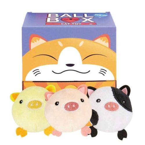FOFOS Farm Animal Balls Assorted Display Box 18pcs