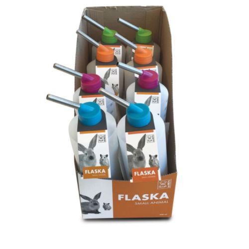 M-Pets Flaska 600ml Drinking Bottle – Display Box Of 8pcs Mixed Colors