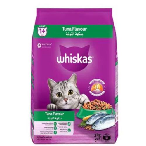 Whiskas Adult Tuna Flavour Dry Cat Food 3Kg