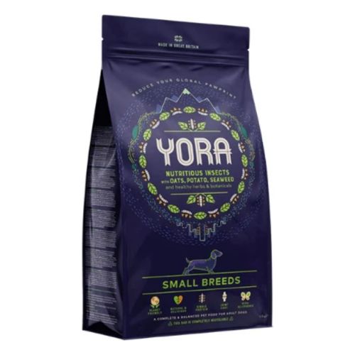 Yora Pet Foods Insect Protein Small Breed Adult Dry Dog Food - 6KG
