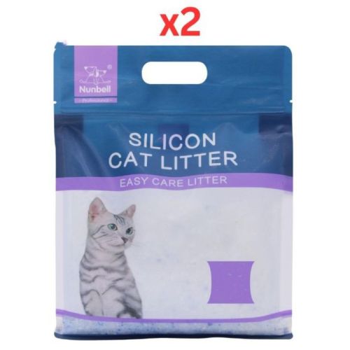 Nunbell Crystal Cat Litter-Lavender 7.1L (Pack Of 2)