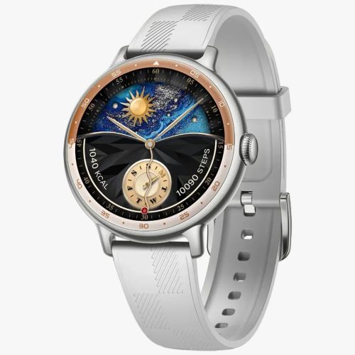 Powerology Gazelle, Urban Elegance GPS Smart Watch- Grey