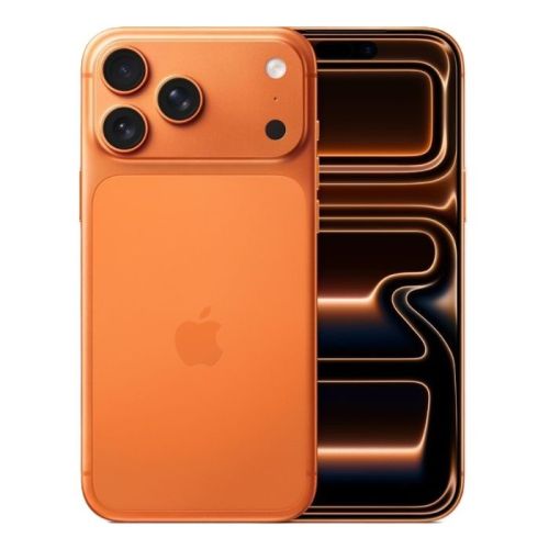 Apple iPhone 17 Pro, 6.3 Inch (HK Version Non-Active), 1TB, 12GB, Cosmic Orange  (One Esim & One Physical Sim, Apple Warranty)