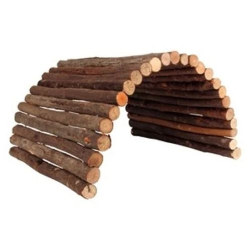 Trixie Wooden Bridge for Small Pets - Brown 51X30cm