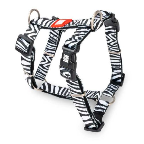 Max & Molly Zebra H-Harness - Large