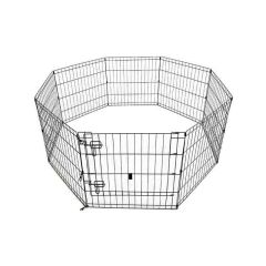 Pawsitiv Foldable Pet Play Pen With Door (8 Panels) #36,  91x61cm 