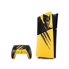 Sony Playstation 5 Digital Edition Console Wolverine Battle Yellow Limited Edition